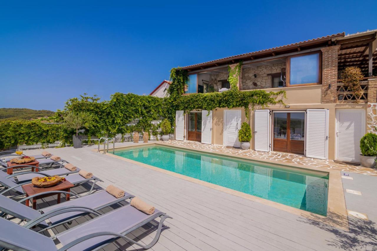 Villa Tramonto With Private Heated Pool, By Zantewize Volímai Exteriér fotografie