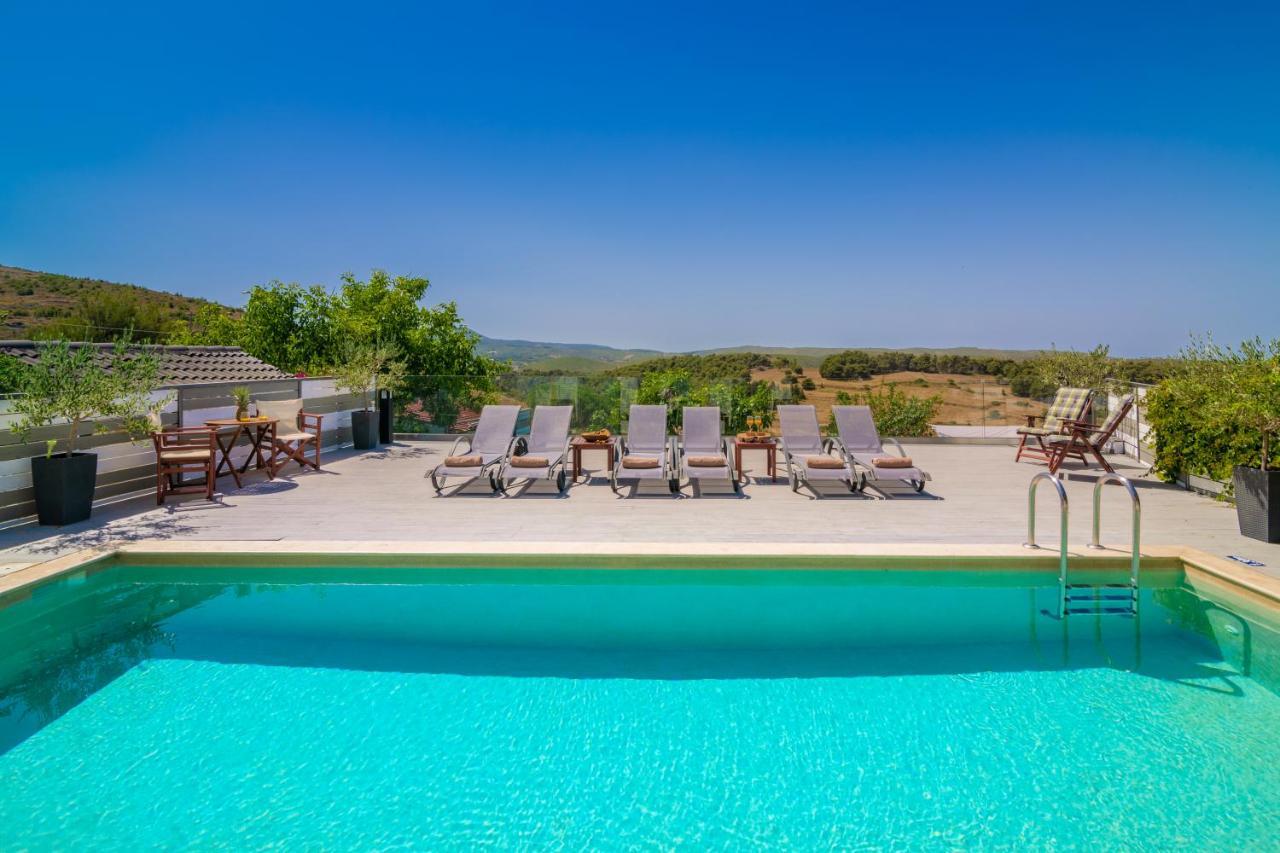 Villa Tramonto With Private Heated Pool, By Zantewize Volímai Exteriér fotografie