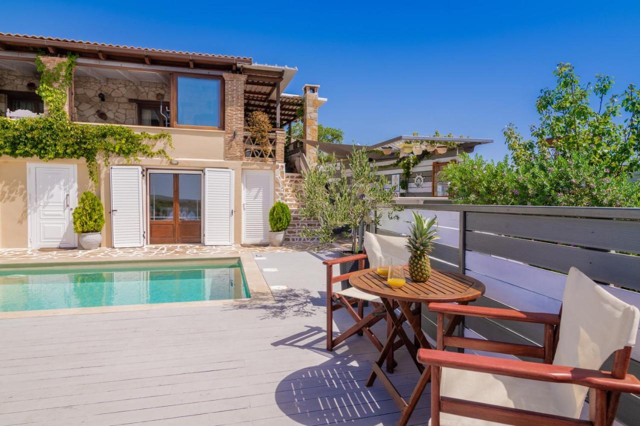 Villa Tramonto With Private Heated Pool, By Zantewize Volímai Exteriér fotografie