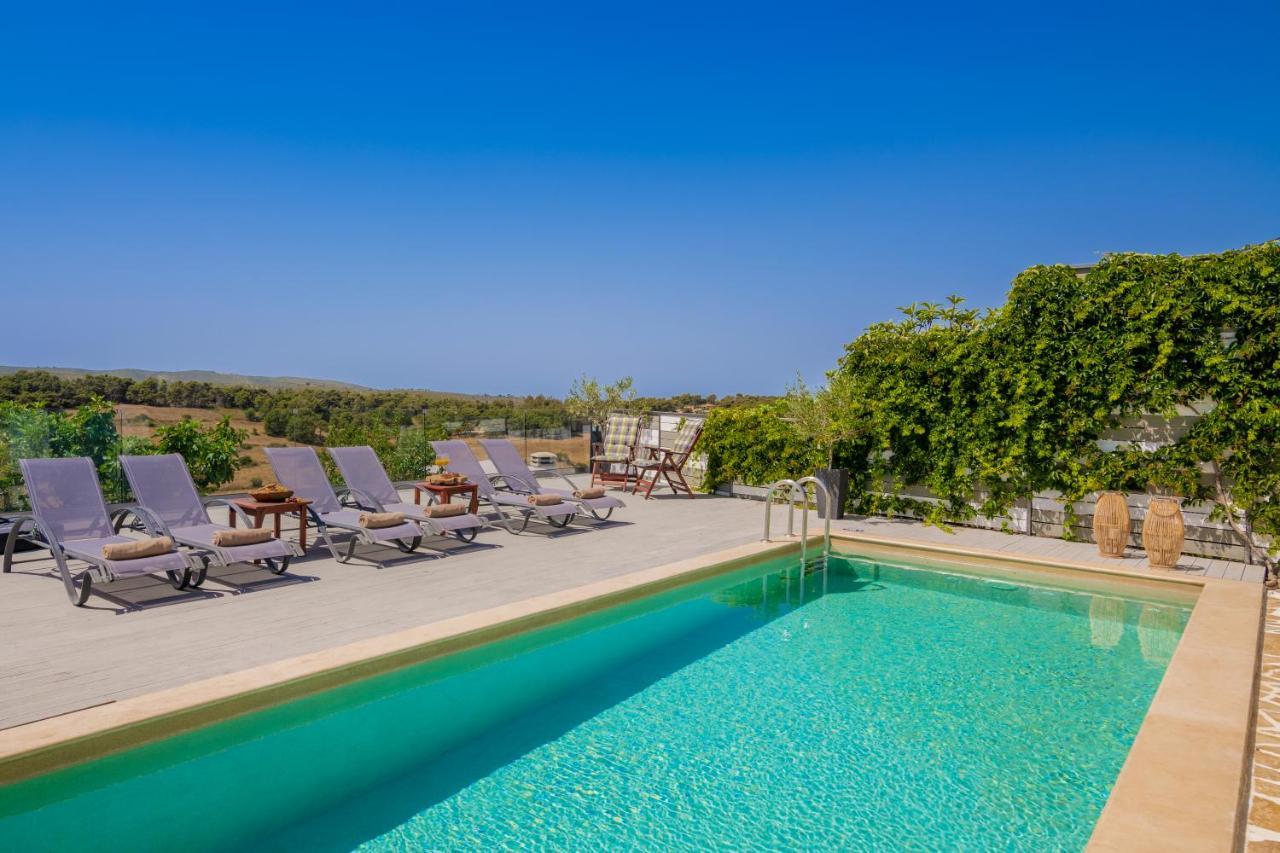 Villa Tramonto With Private Heated Pool, By Zantewize Volímai Exteriér fotografie