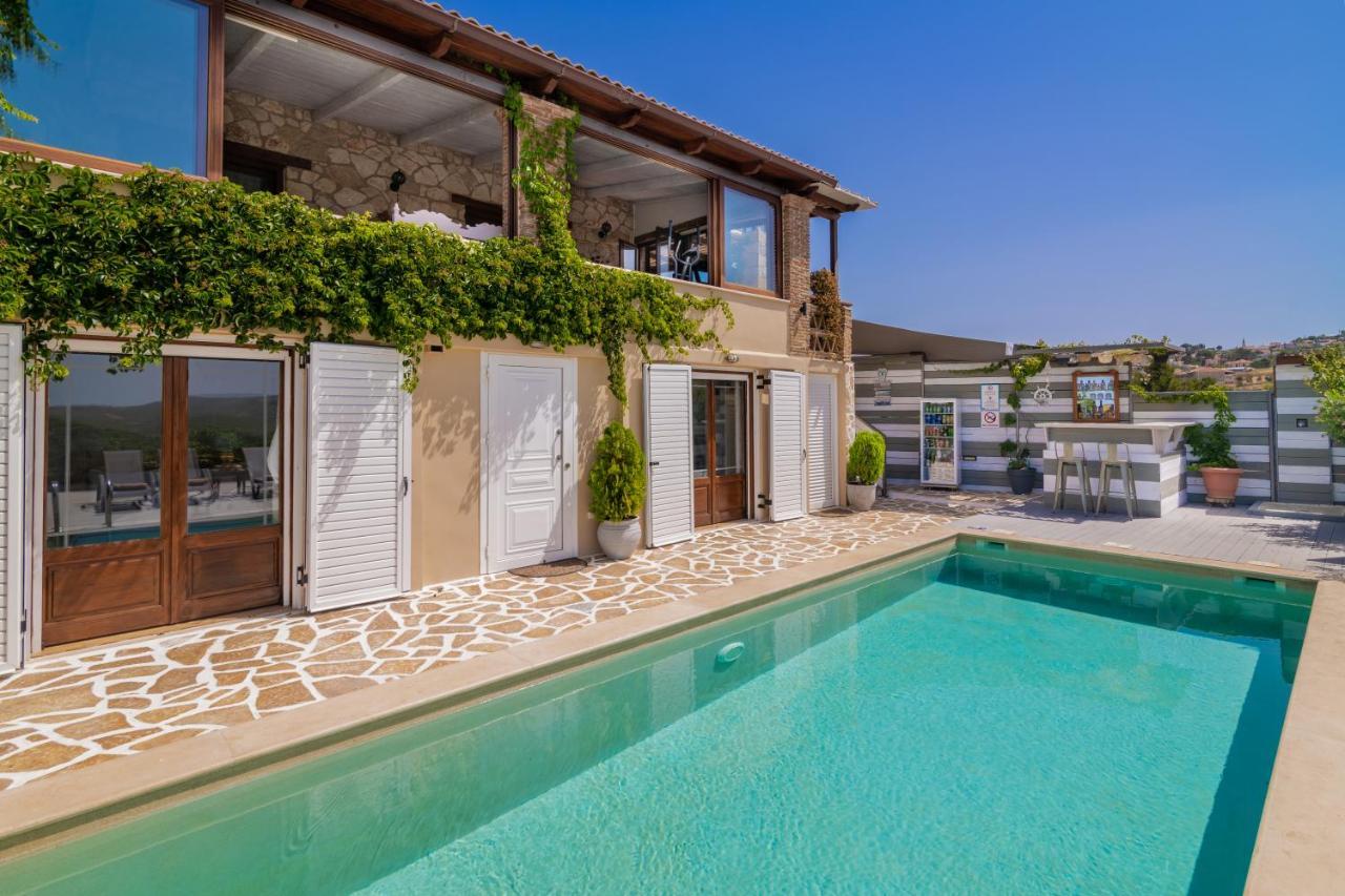 Villa Tramonto With Private Heated Pool, By Zantewize Volímai Exteriér fotografie